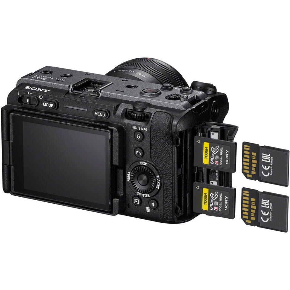 Sony FX30 Sinema Kamerası (İthalatçı Garantili)