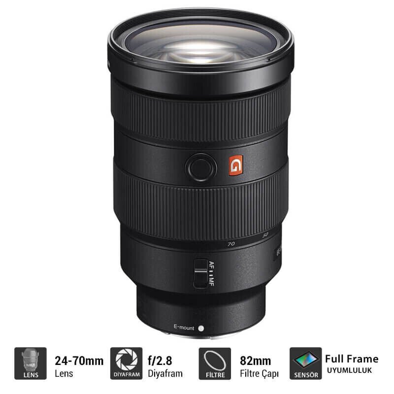 Sony FE 24-70mm F2.8 GM Lens (İthalatçı Garantili)