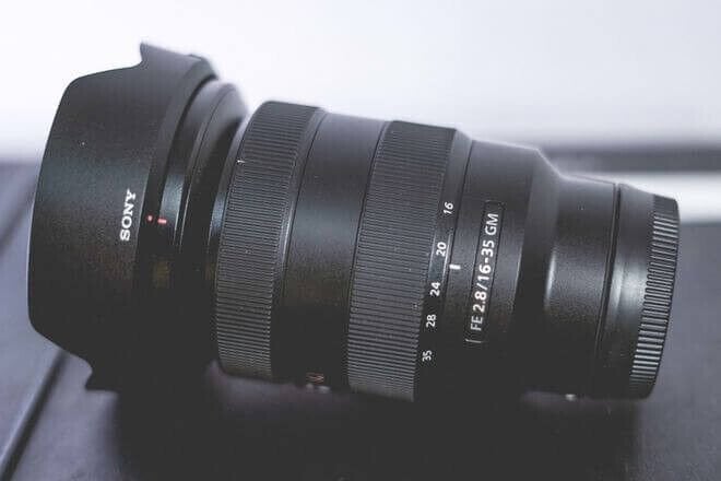 Sony FE 16-35mm f2.8 GM Lens