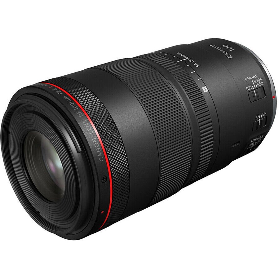 Canon RF 100mm f2.8L Macro IS USM Lens (İthalatçı Garantili)