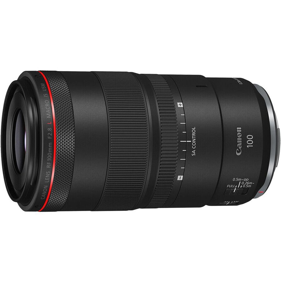 Canon RF 100mm f2.8L Macro IS USM Lens (İthalatçı Garantili)
