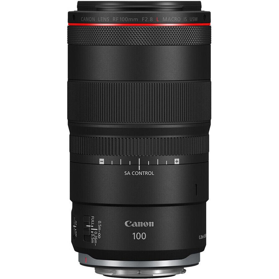 Canon RF 100mm f2.8L Macro IS USM Lens (İthalatçı Garantili)