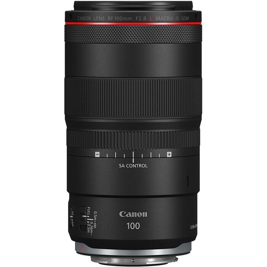 Canon RF 100mm f2.8L Macro IS USM Lens (İthalatçı Garantili)