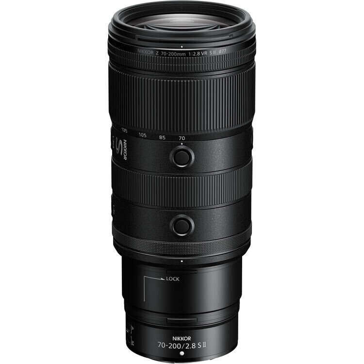 Nikon NIKKOR Z 70-200mm F2.8 VR S II Lens (İthalatçı Garantili)