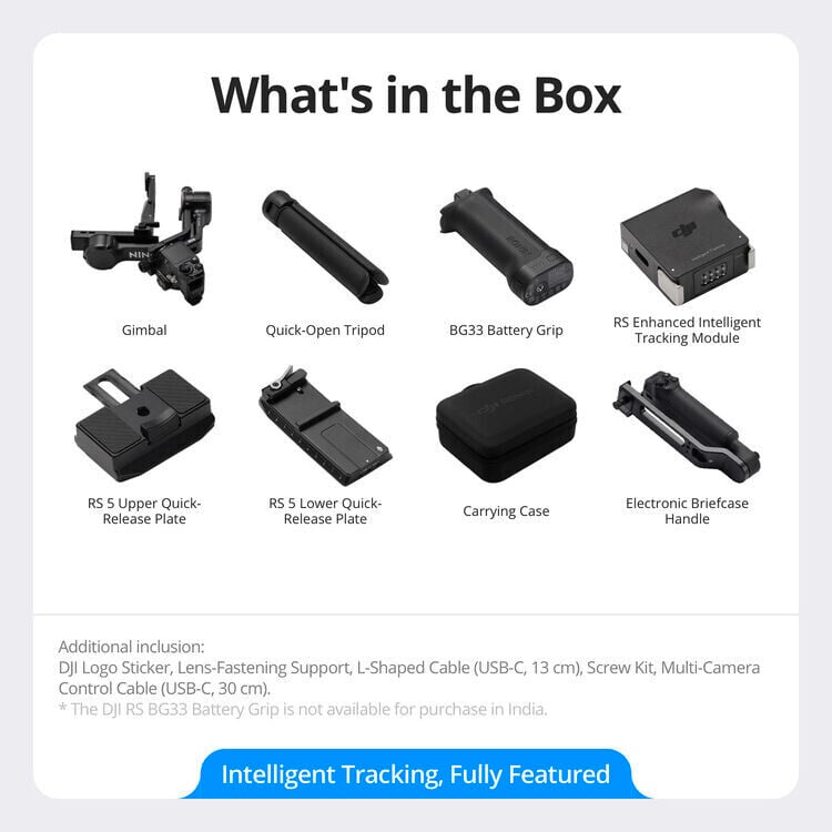 DJI RS 5 Combo Gimbal (İthalatçı Garantili)