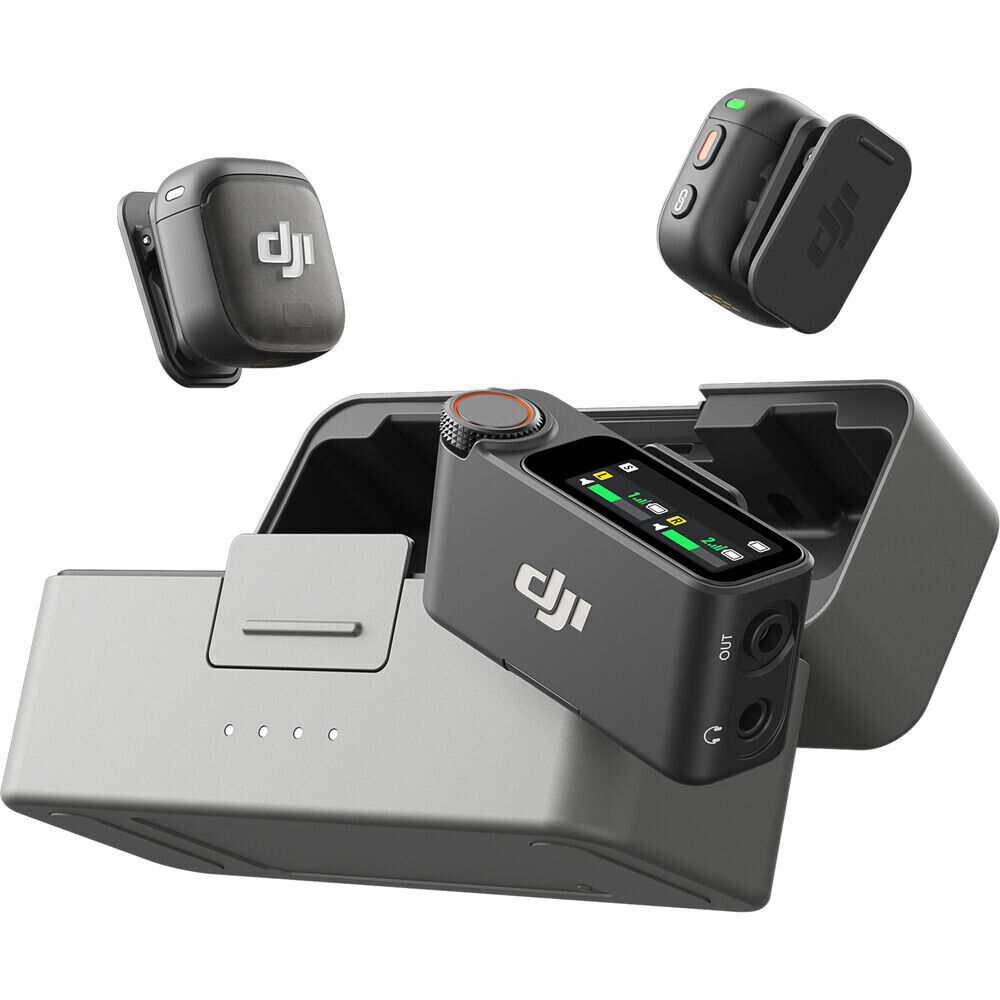 DJI Mic 3 Kablosuz 2 Kişilik Mikrofon Seti (İthalatçı Garantili)