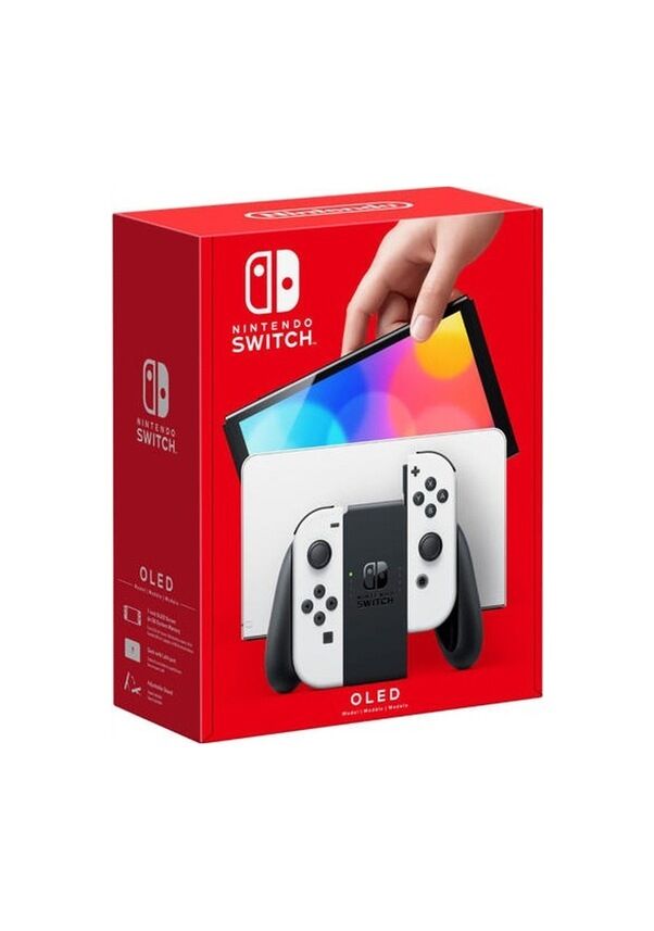 Nintendo Switch OLED Beyaz Oyun Konsolu (İthalatçı Garantili)