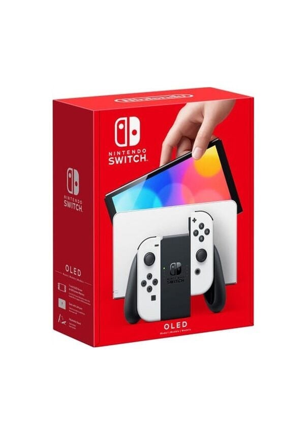Nintendo Switch OLED Beyaz Oyun Konsolu (İthalatçı Garantili)