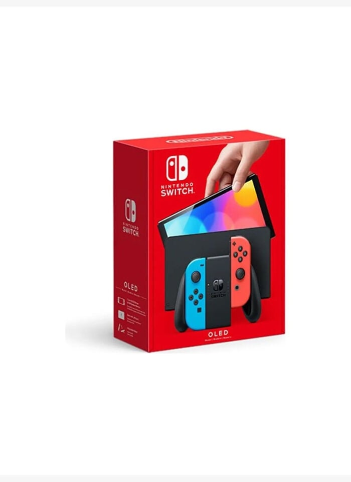 Nintendo Switch OLED Kırmızı-Mavi Oyun Konsolu (İthalatçı Garantili)