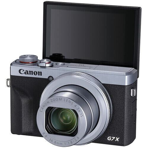 Canon PowerShot G7 X Mark III Gümüş Dijital Fotoğraf Makinesi (İthalatçı Garantili)