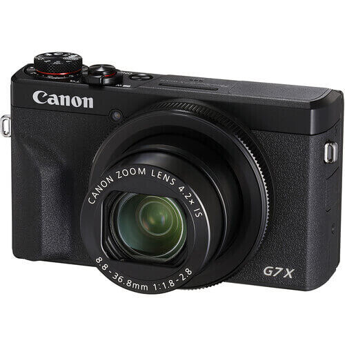 Canon PowerShot G7 X Mark III Siyah Dijital Fotoğraf Makinesi (İthalatçı Garantili)