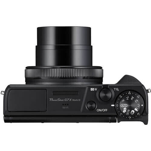 Canon PowerShot G7 X Mark III Siyah Dijital Fotoğraf Makinesi (İthalatçı Garantili)