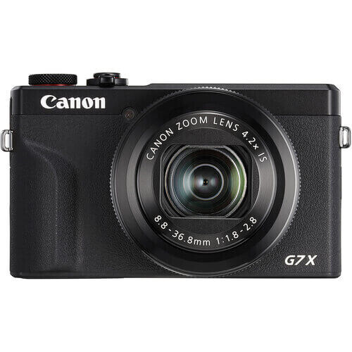 Canon PowerShot G7 X Mark III Siyah Dijital Fotoğraf Makinesi (İthalatçı Garantili)