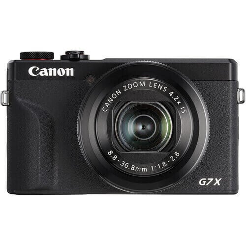 Canon PowerShot G7 X Mark III Siyah Dijital Fotoğraf Makinesi (İthalatçı Garantili)