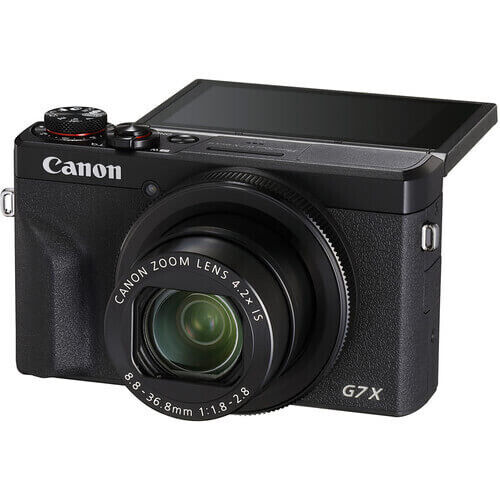 Canon PowerShot G7 X Mark III Siyah Dijital Fotoğraf Makinesi (İthalatçı Garantili)