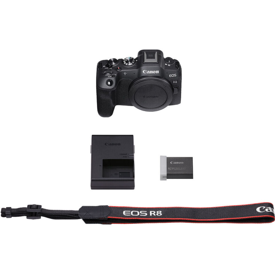 Canon EOS R8 Body Aynasız Fotoğraf Makinesi (İthalatçı Garantili)