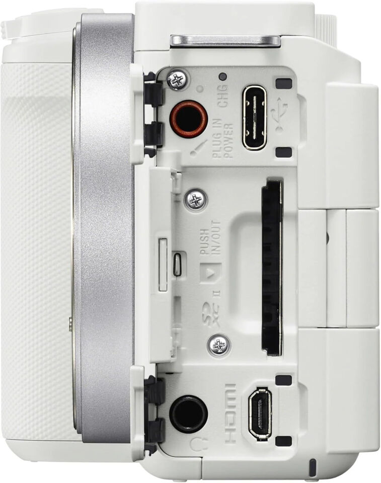 Sony ZV-E10 II + 16-50mm Lens Aynasız Fotoğraf Makinesi (Beyaz) (İthalatçı Garantili)