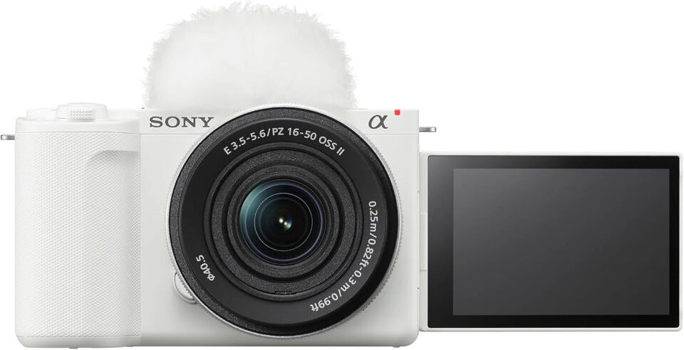 Sony ZV-E10 II + 16-50mm Lens Aynasız Fotoğraf Makinesi (Beyaz) (İthalatçı Garantili)