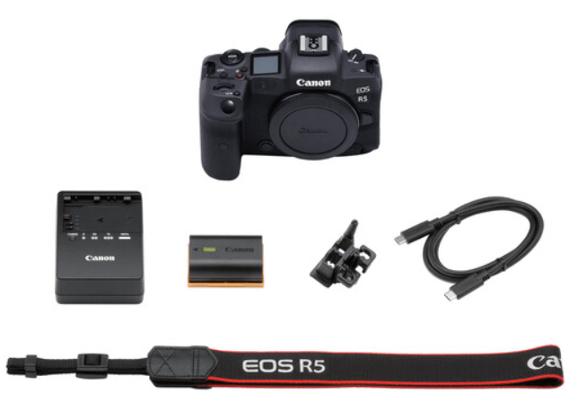 Canon EOS R5 Body Aynasız Fotoğraf Makinesi (İthalatçı Garantili)