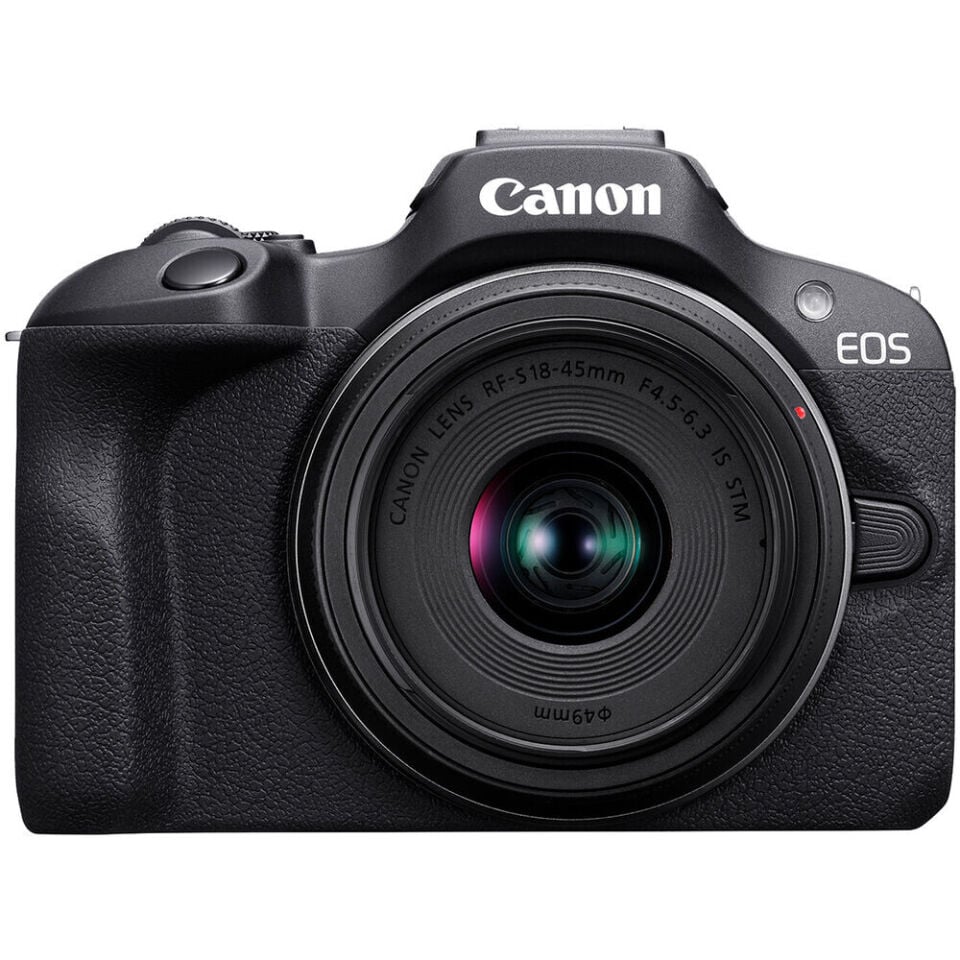 Canon EOS R100 + 18-45mm Lens Aynasız Fotoğraf Makinesi (İthalatçı Garantili)