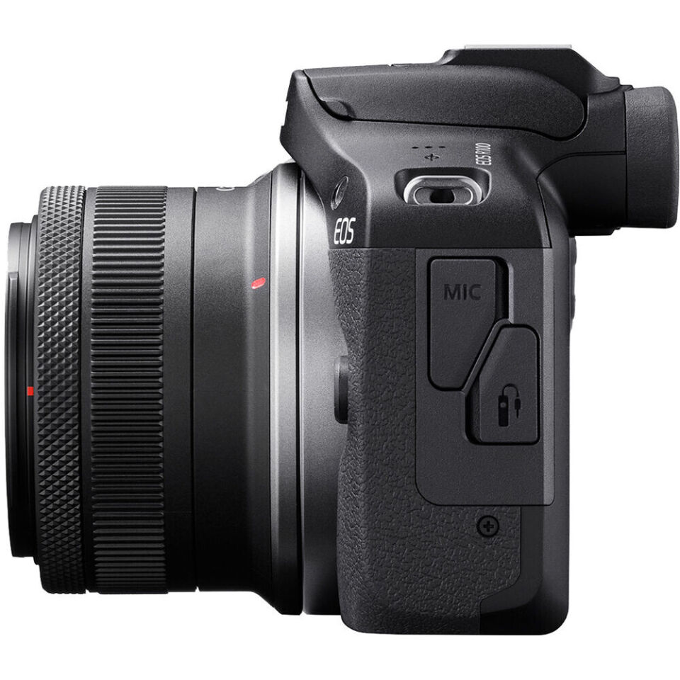 Canon EOS R100 + 18-45mm Lens Aynasız Fotoğraf Makinesi (İthalatçı Garantili)