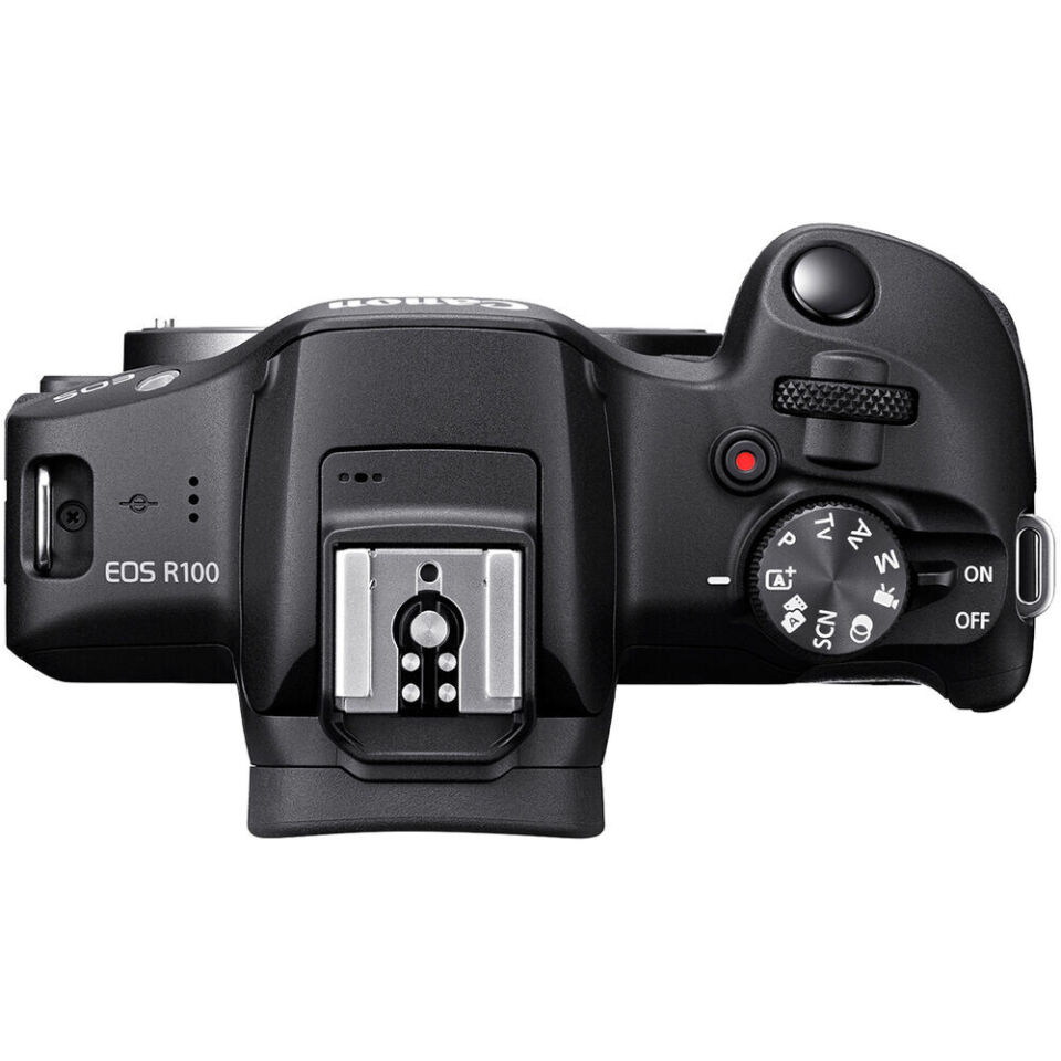 Canon EOS R100 + 18-45mm Lens Aynasız Fotoğraf Makinesi (İthalatçı Garantili)