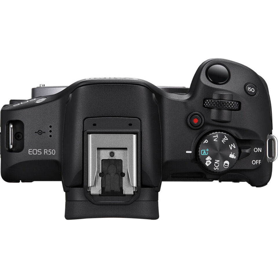 Canon EOS R50 + 18-45mm Lens Aynasız Fotoğraf Makinesi (İthalatçı Garantili)