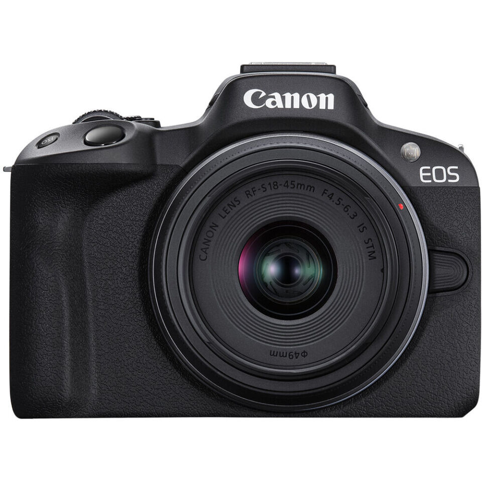 Canon EOS R50 + 18-45mm Lens Aynasız Fotoğraf Makinesi (İthalatçı Garantili)