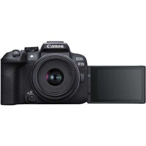 Canon EOS R10 + 18-45mm Lens Aynasız Fotoğraf Makinesi (İthalatçı Garantili)