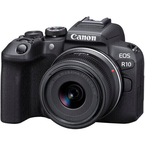 Canon EOS R10 + 18-45mm Lens Aynasız Fotoğraf Makinesi (İthalatçı Garantili)