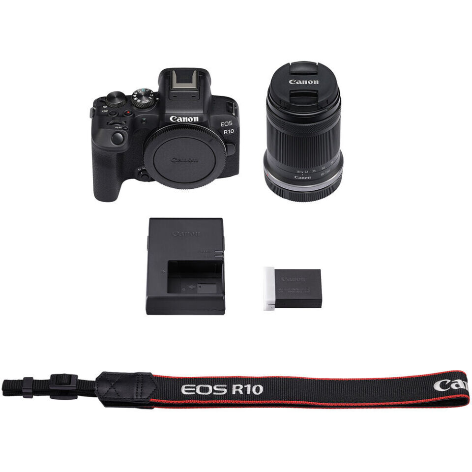 Canon EOS R10 + 18-150mm Lens Aynasız Fotoğraf Makinesi (İthalatçı Garantili)