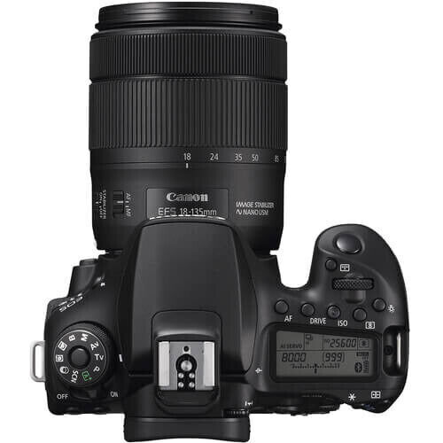 Canon EOS 90D + 18-135mm Lens DSLR Fotoğraf Makinesi (İthalatçı Garantili)