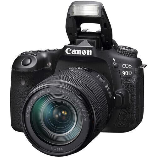 Canon EOS 90D + 18-135mm Lens DSLR Fotoğraf Makinesi (İthalatçı Garantili)
