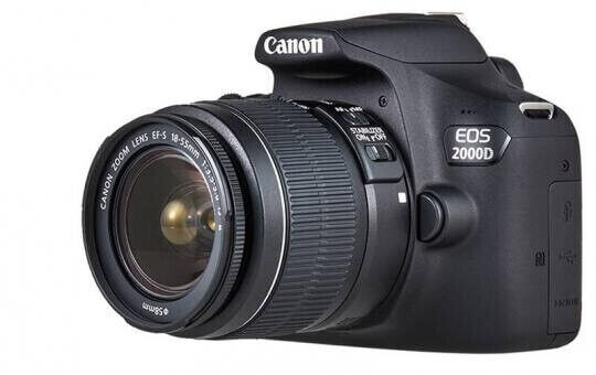 Canon EOS 2000D + 18-55mm DSLR Fotoğraf Makinesi (İthalatçı Garantili)