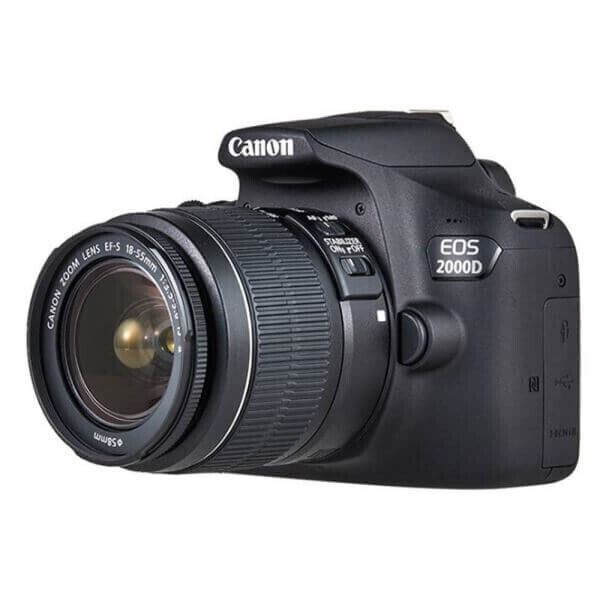 Canon EOS 2000D + 18-55mm DSLR Fotoğraf Makinesi (İthalatçı Garantili)