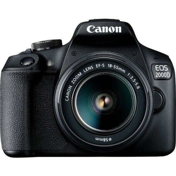 Canon EOS 2000D + 18-55mm DSLR Fotoğraf Makinesi (İthalatçı Garantili)