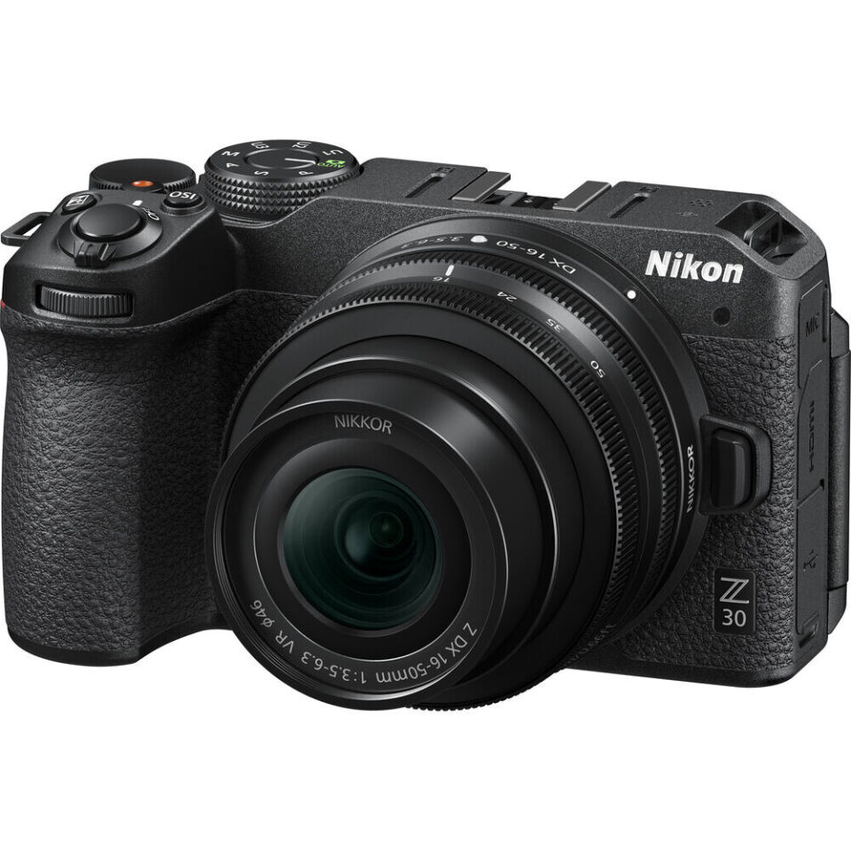 Nikon Z30 + 16-50mm Lens Aynasız Fotoğraf Makinesi (İthalatçı Garantili)