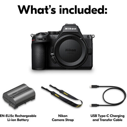 Nikon Z 5 II Body Aynasız Fotoğraf Makinesi (İthalatçı Garantili)