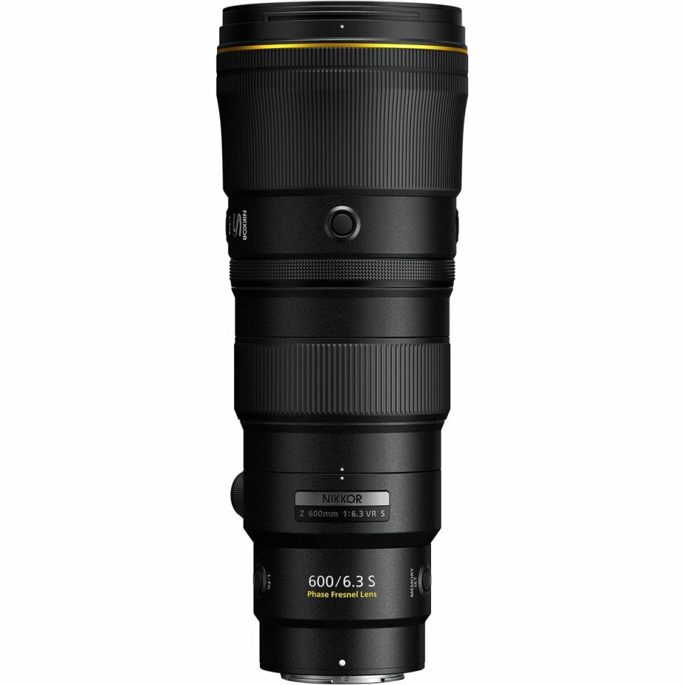 Nikon Nikkor Z 600mm f/6.3 VR S Lens (İthalatçı Garantili)