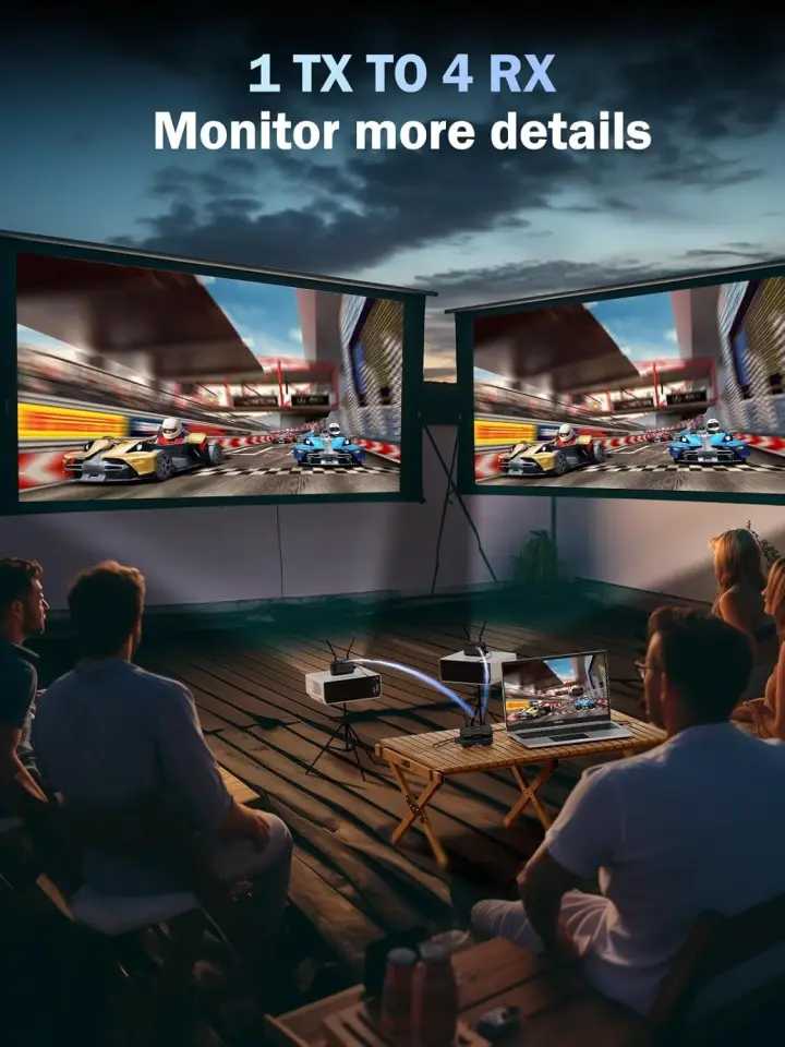 LEMORELE R200 Wireless HDMI Kablosuz Görüntü Aktarım Cihazı