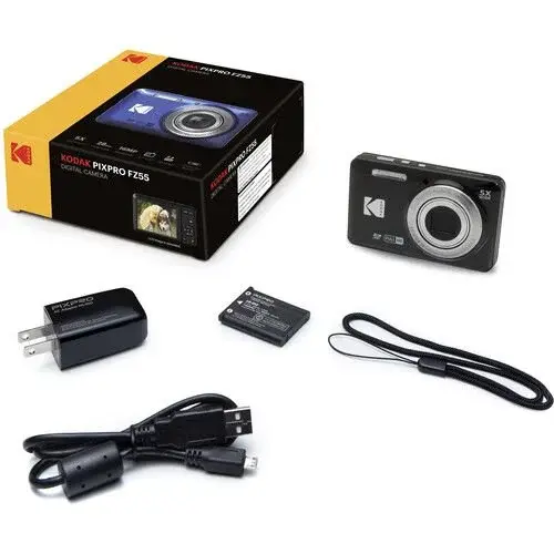 Kodak PIXPRO FZ55 Friendly Zoom Dijital Fotoğraf Makinesi (İthalatçı Garantili)